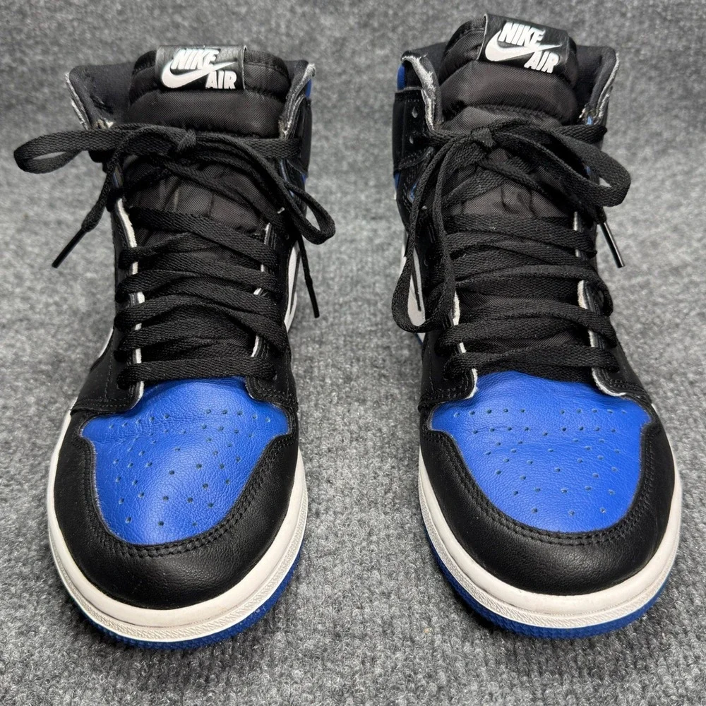 Jordan 1 Retro High OG Mens 8.5 Royal Toe Streetwear Sneakers 555088-041